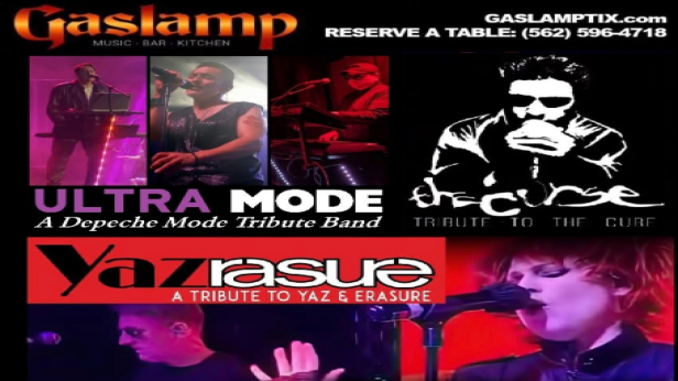DEPECHE MODE + THE CURE + YAZ + ERASURE TRIBUTES