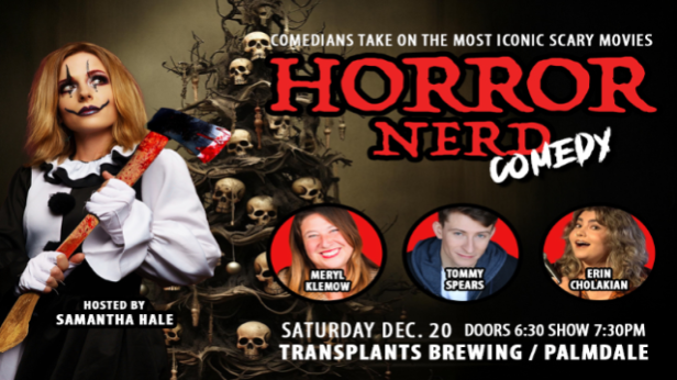 Horror Nerd Comedy- Comedians Taking On The Most Iconic Scary Movies
