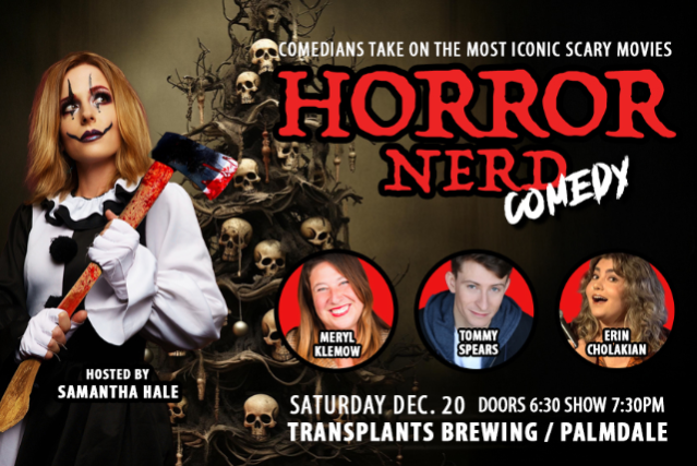 Horror Nerd Comedy- Comedians Taking On The Most Iconic Scary Movies
