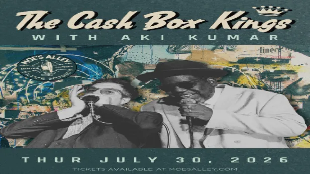 Moe's Alley Presents: The Cash Box Kings with special guest Aki Kumar