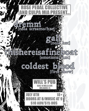 Dremm, Gall, thishereisafineboat, and Coldest Blood