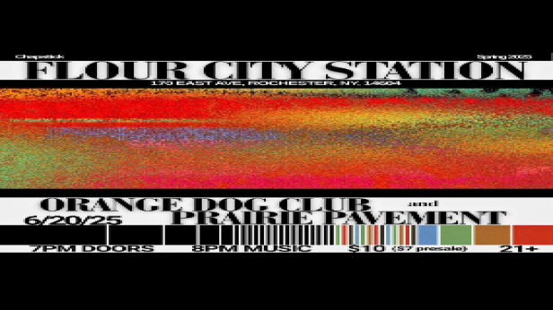 ORANGE DOG CLUB w/ PRAIRIE PAVEMENT - Flour City Station