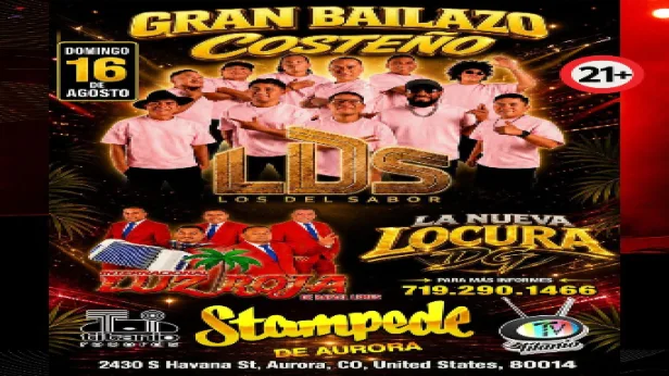 Los Del Sabor - Internacional Luz Roja de Rafael Lemus - La Nueva Locura