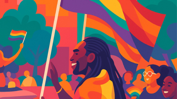 Pride Parade Viewing Party