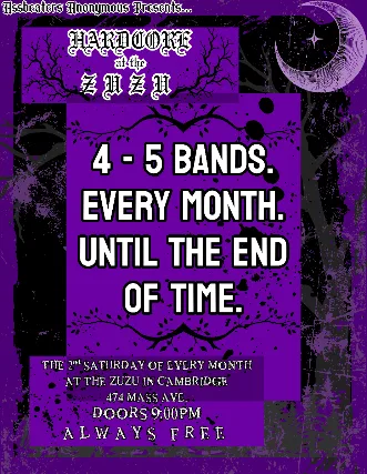 Assbeaters Anonymous Presents: Hardcore at ZuZu