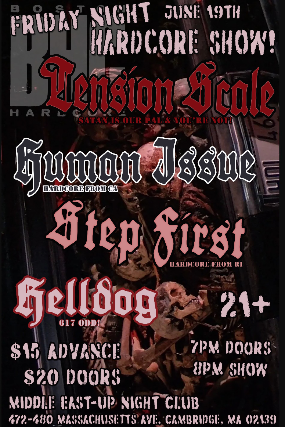 Tension Scale, Human Issue, Step First, Hell Dog