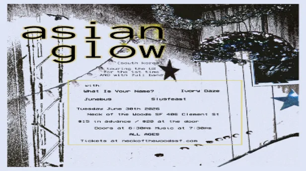 Asian Glow/ / What is Your Name?/ Ivory Daze/ Junebug/ Slugfeast