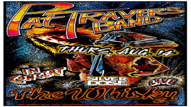 Pat Travers Band, Smut, Rogues of Chaos, Silver Dose, District Dogz