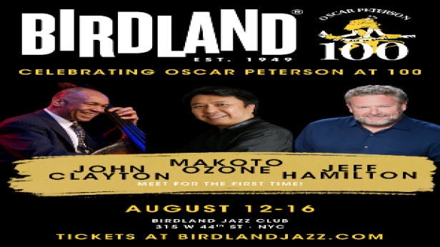 Oscar Peterson Centennial Celebration w/ Makoto Ozone, John Clayton, & Jeff Hamilton