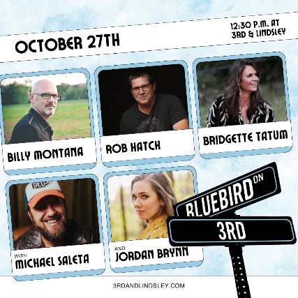 Bluebird On 3rd featuring Billy Montana , Rob Hatch , Bridgette Tatum with Michael Saleta and Jordan Brynn