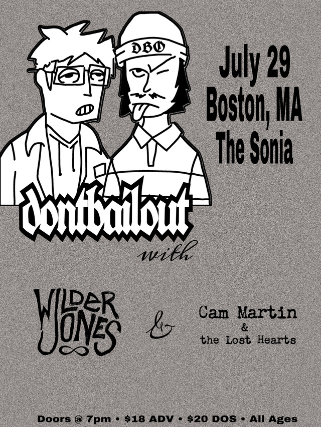 Don’t Bail Out, Cam Martin, Wilder Jones