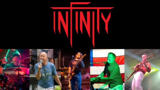 Infinity playing music of the 70's and 80's
