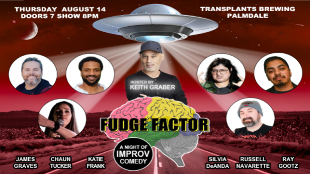 FREE SHOW: Fudge Factor - Live Improv Comedy