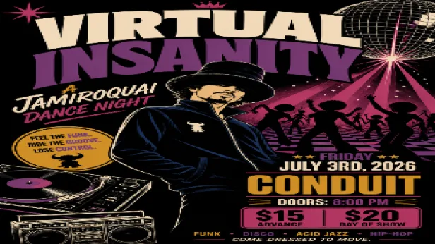 Virtual Insanity: A Jamiroquai Dance Night