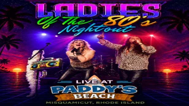 Ladies of the 80's Night Out at Paddy's Beach Club