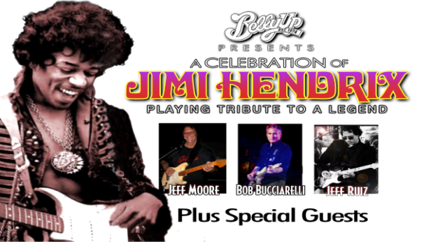 Jimi Hendrix Celebration ft Jeff Moore, Isaiah Mitchell, Jeff Ruiz, Bob Bucciarelli, & guests - Playing Tribute to a Legend