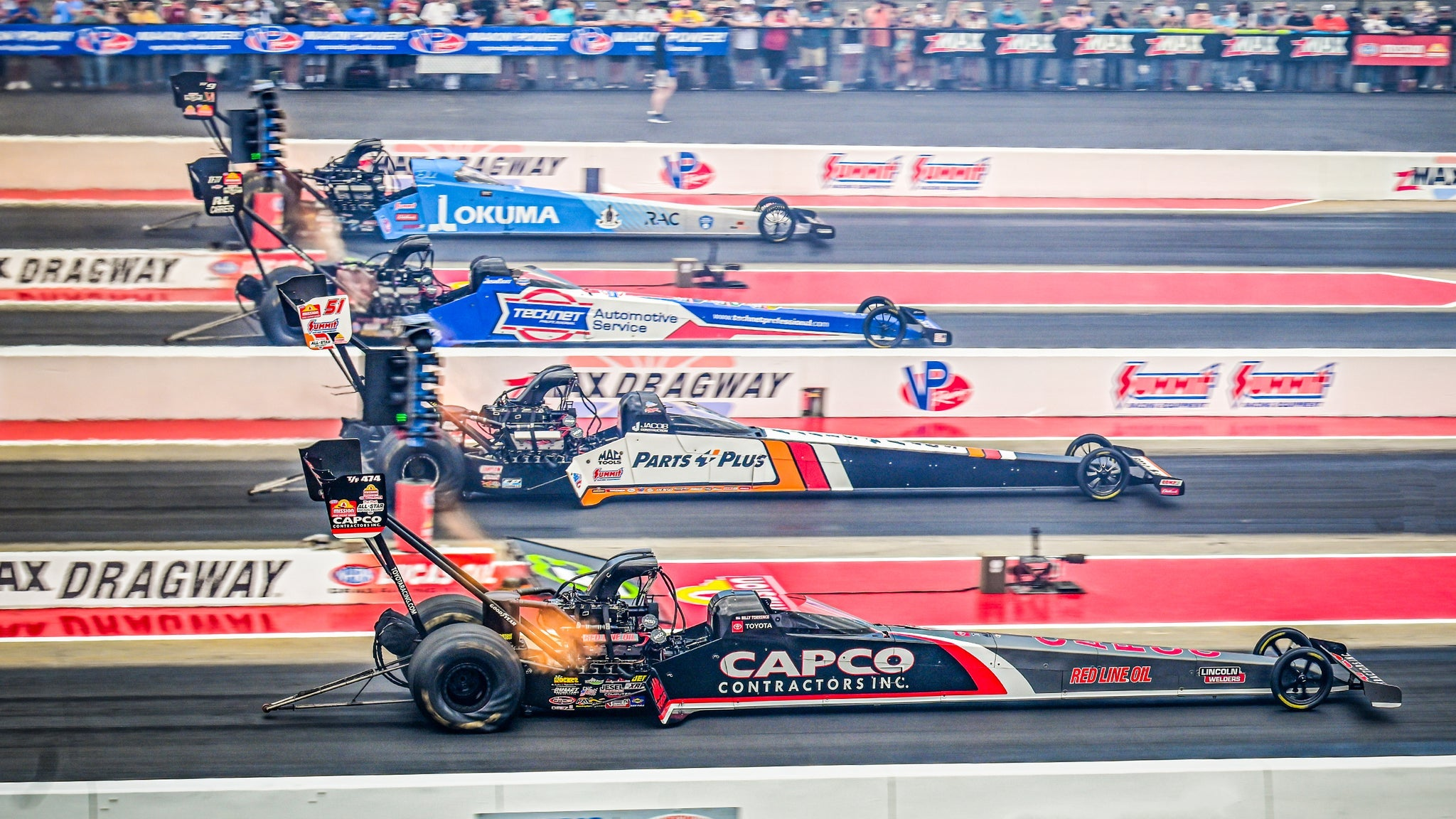 NHRA 4-Wide Carolina Nationals - Sunday