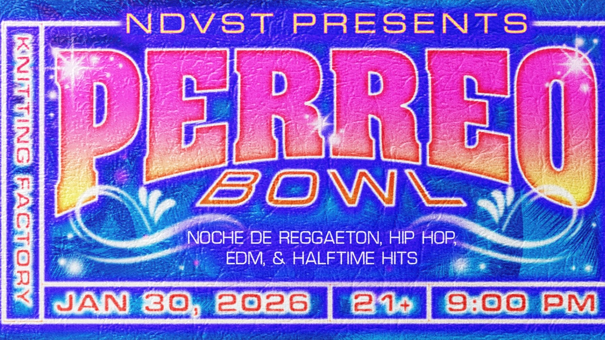 PERREO BOWL - BOISE EDITION