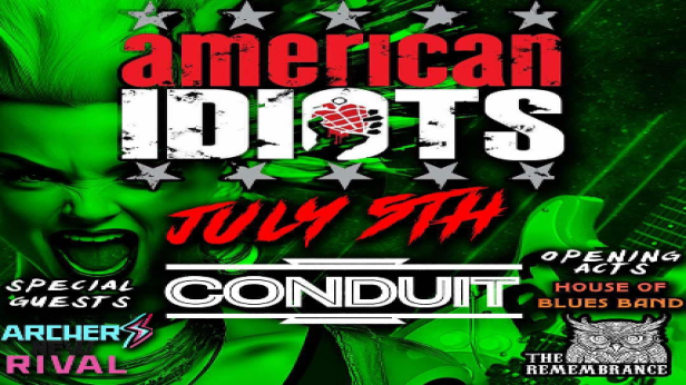 American Idiots (Green Day Cover Band), Archer's New Rival, and The Rememberance
