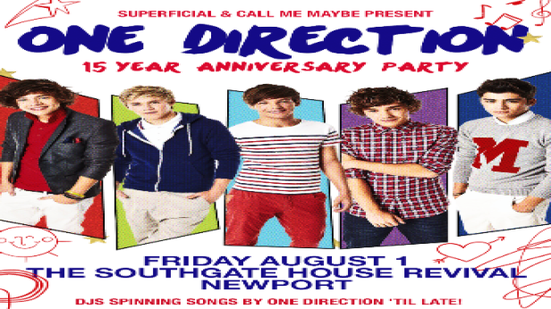 One Direction: 15th Anniversary Party - Cincinnati