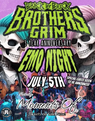 Emo Night with The Brothers Grim at Brick by Brick