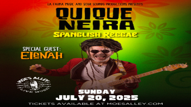 Moe's Alley Presents: Quique Neira w/ ELeNAH