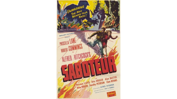 Movie: Saboteur (1942) 5th Annual Hitchcock Series w/ John DiLeo