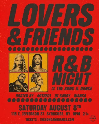 Lovers & Friends: R&B Night