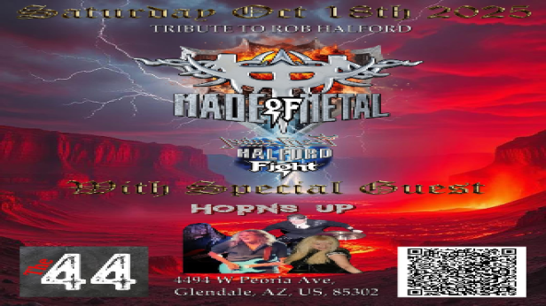 Made of Metal a tribute to Rob Halford & Horns Up