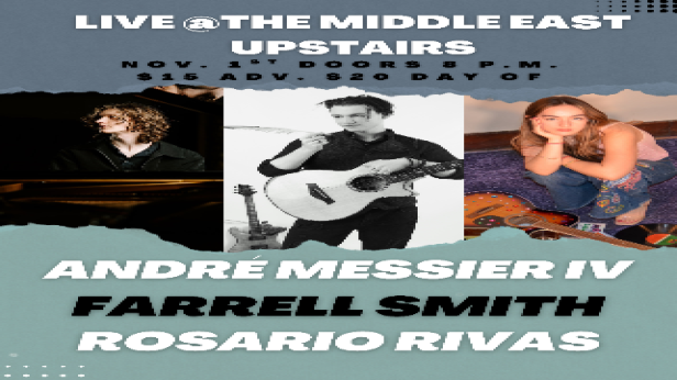 Andre Messier IV, Farell Smith, Rosario Rivas