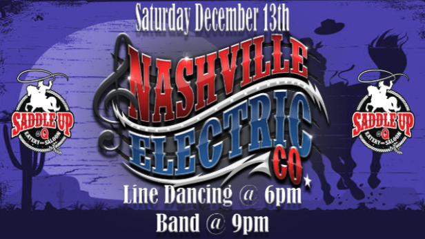 Nashville Electric Company Live at Saddle Up @ Q