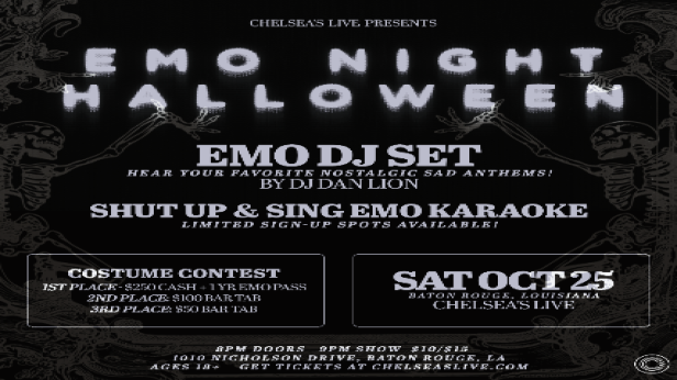 Emo Night Halloween with DJ Dan Lion