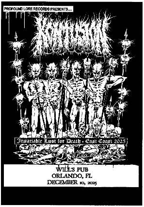 Kontusion, Pariah, and Insectile in Orlando