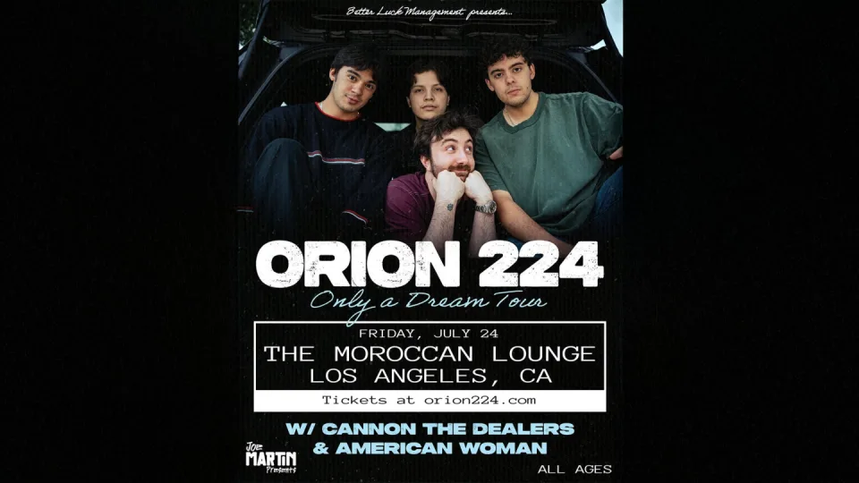 Orion 224 with Cannon the Dealers & American Woman