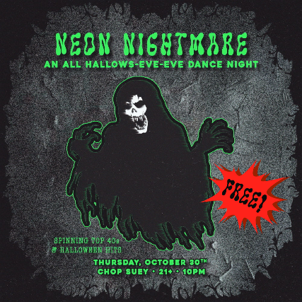 NEON NIGHTMARE: An All-Hallows'-Eve-Eve Dance Night
