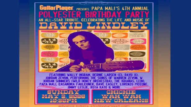 Papa Mali's Birthday Bash - Papa Mali, Wally Ingram and Guests present the music of David Lindley