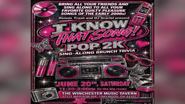 I KNOW THAT SONG (MUSIC TRIVIA) BRUNCH POP 2K EDITION