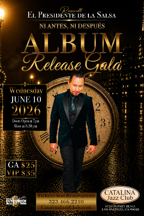 ROOSEVELT EL PRESIDENTE DE LA SALSA - NI ANTES, NI DESPUES ALBUM RELEASE GALA