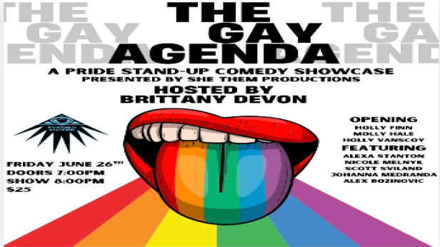 The Gay Agenda: A Pride Stand-Up Comedy Showcase
