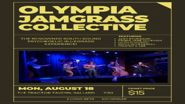 Olympia Jamgrass Collective Returns to the Tractor!