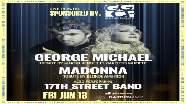 George Michael, Madonna tributes with 17th Street band at Garden Amp
