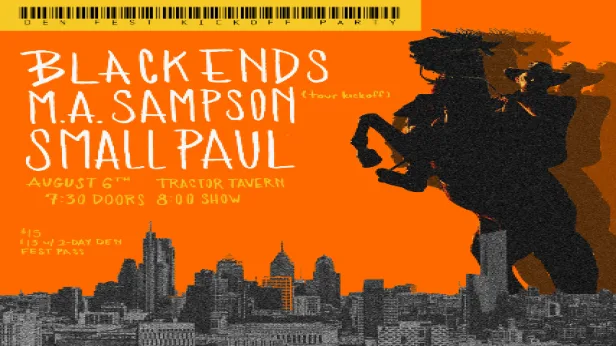 Den Fest Kickoff Party! w/ Black Ends, MA Sampson, Small Paul