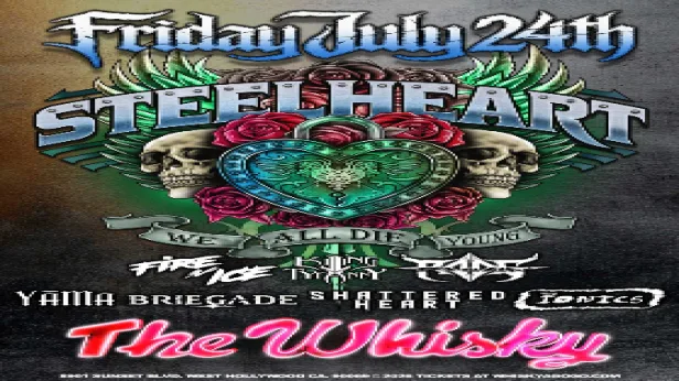 Steelheart, Fire 'N Ice, Briegade, RODG, Yama, Shattered Heart, The Ionics