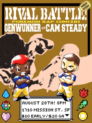 Pokemon Rap Concert: Genwunner vs. Cam Steady