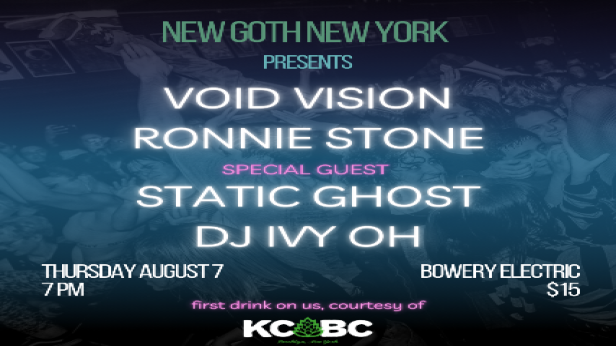 Void Vision | Ronnie Stone | Static Ghost | DJ Ivy Oh