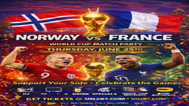 Norway & France World Cup Pre Party