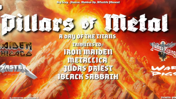 OUTDOOR SHOW - The Pillars of Metal Live at Piazza