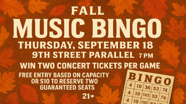 Music Bingo Night