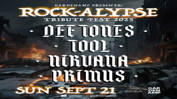 Deftones, TOOL, Nirvana, Primus tributes - Rock-Alypse Tribute Fest 2025