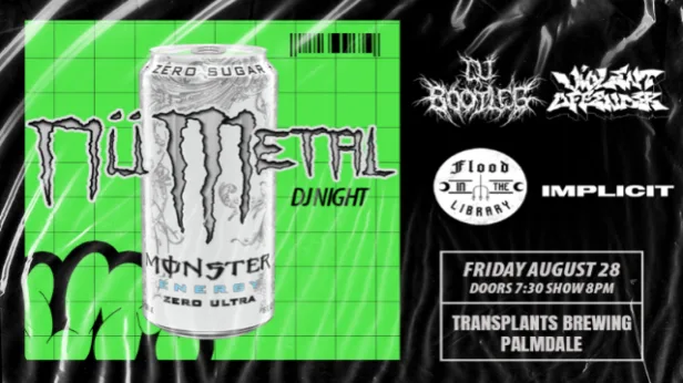 NÜ METAL DJ NIGHT WITH DJ BOOTLEG / VIOLENT OFFENDER / FLOOD IN THE LIBRARY / IMPLICIT